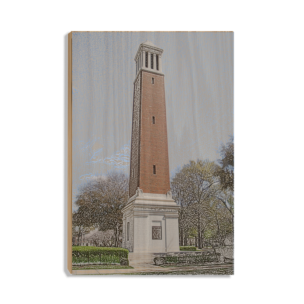 Alabama Crimson Tide - Denny Chimes - College Wall Art #Canvas