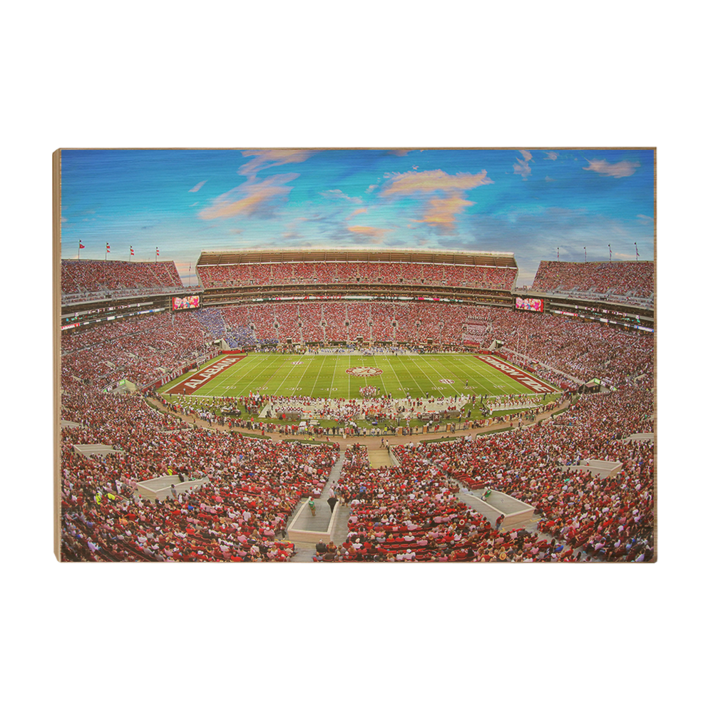 Alabama Crimson Tide - Bryant Denny - College Wall Art #Canvas