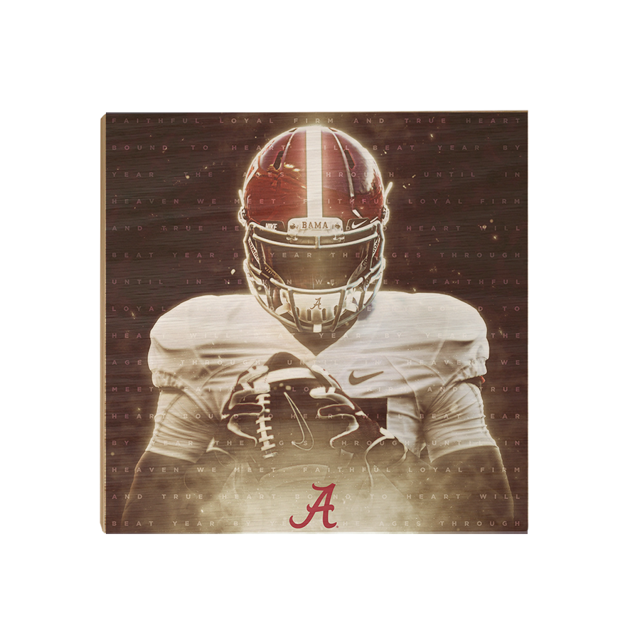 Alabama Crimson Tide - Epic Bama Alma Mater - College Wall Art #Canvas