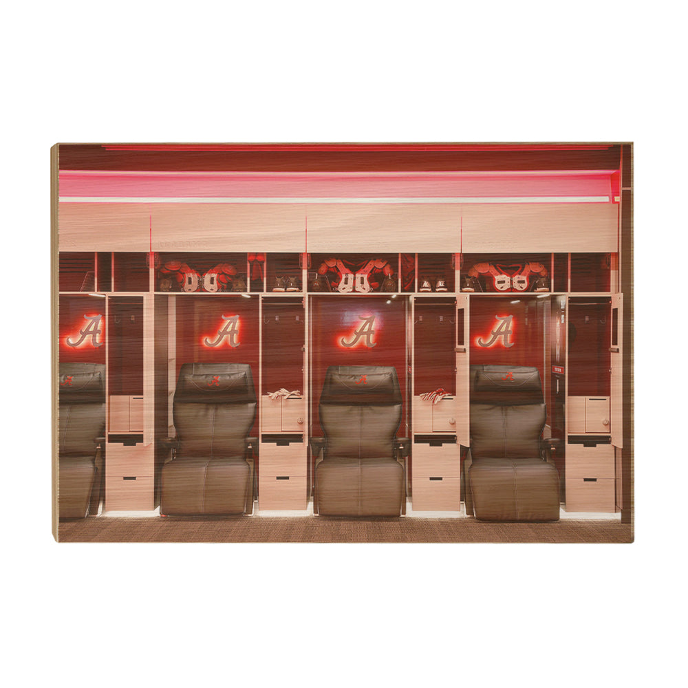 Alabama Crimson Tide - Alabama Lockers - College Wall Art #Canavs