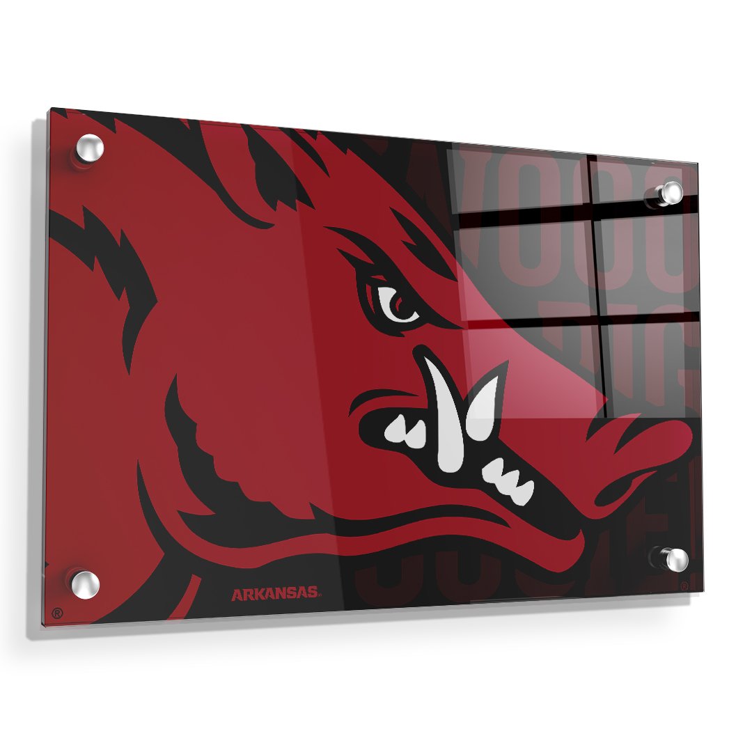 Arkansas Razorbacks - Arkansas Razorback - College Wall Art #Canvas