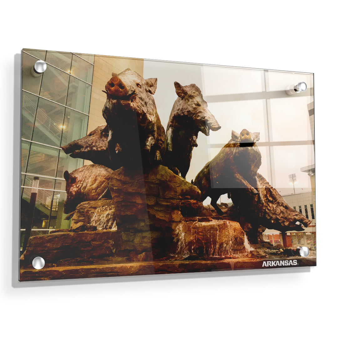 Arkansas Razorbacks - Razorback Championship - College Wall Art #Canvas