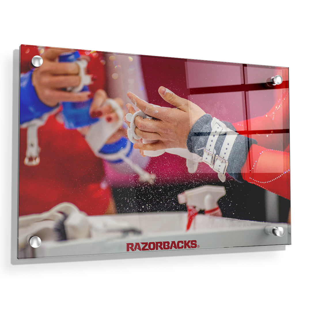 Arkansas Razorbacks - Barnhill Gym - College Wall Art #Canvas