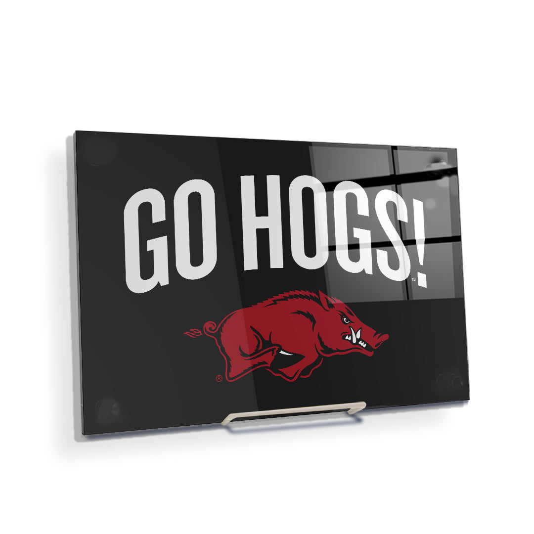 Arkansas Razorbacks - Go Hogs - College Wall Art #Canvas