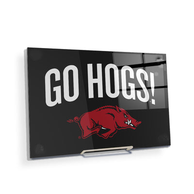 Arkansas Razorbacks - Go Hogs - College Wall Art #Acrylic Mini