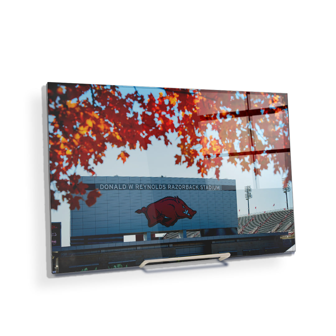 Arkansas Razorbacks - Donald W. Reynolds Razorback Stadium - College Wall Art #Canvas