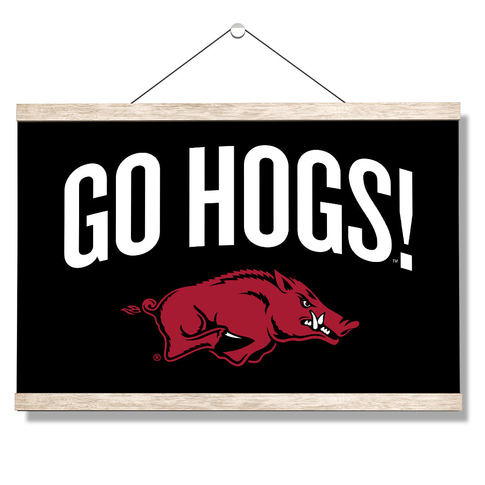 Arkansas Razorbacks - Go Hogs - College Wall Art #Canvas