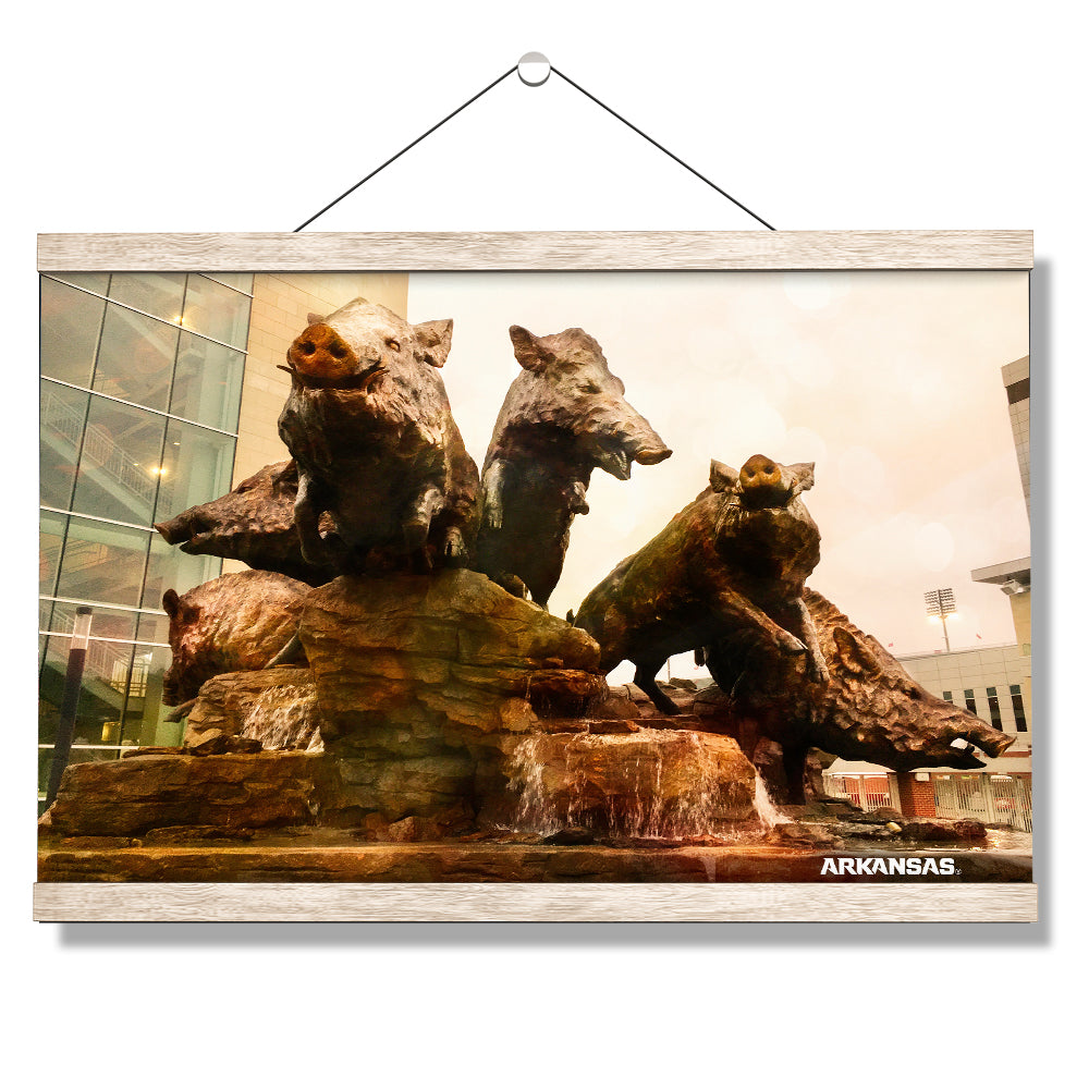 Arkansas Razorbacks - Razorback Championship - College Wall Art #Canvas