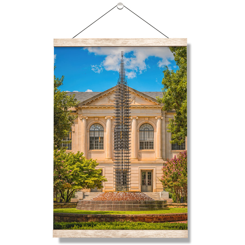 Arkansas Razorbacks - Fulbright Peace Fountain - College Wall Art #Canvas