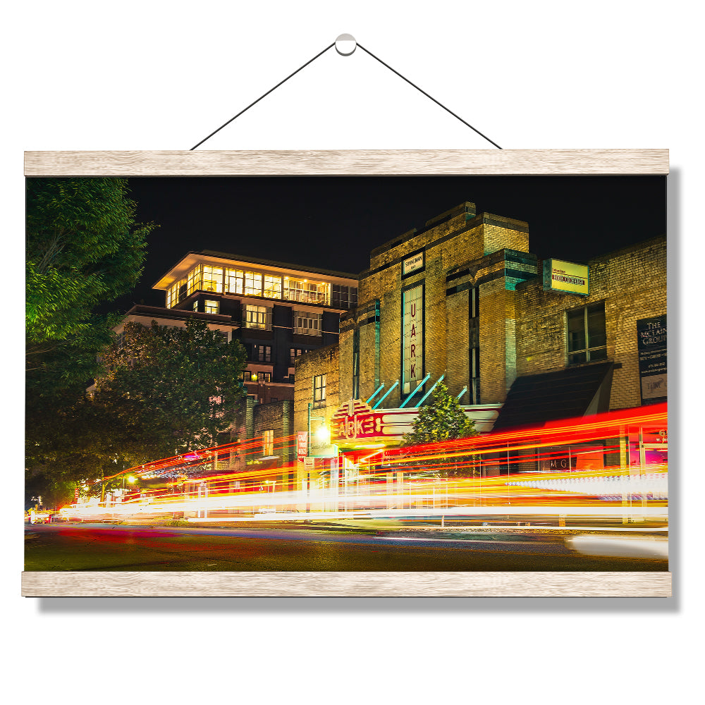 Arkansas Razorbacks - Dickson Street - College Wall Art #Canvas