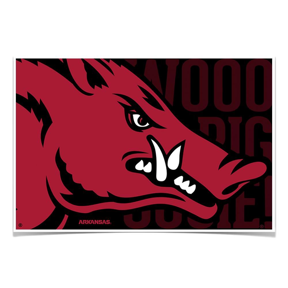 Arkansas Razorbacks - Arkansas Razorback - College Wall Art #Canvas