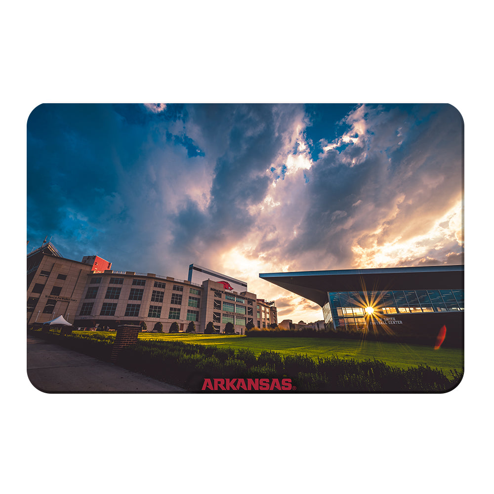 Arkansas Razorbacks - Arkansas Football Sunrise - College Wall Art #Canvas