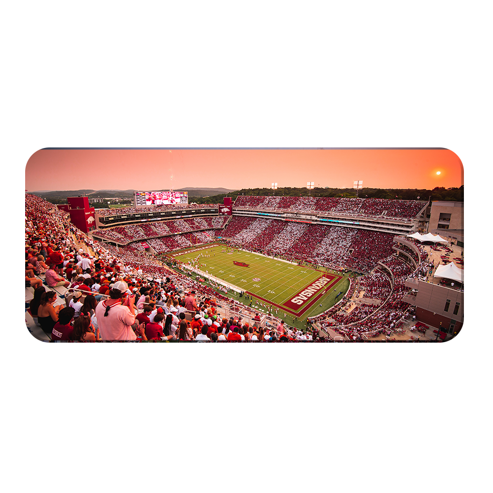 Arkansas Razorbacks Frame Stanley Cup Nhl Arkansas Razorbacks Football Panoramic Framed Picture ...