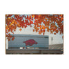 Arkansas Razorbacks - Donald W. Reynolds Razorback Stadium - College Wall Art #Wood