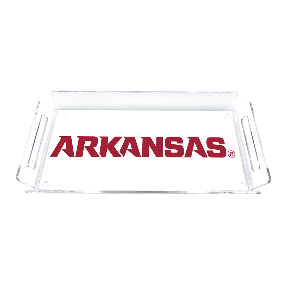 Arkansas Razorbacks - Arkansas Decorative Serving Tray