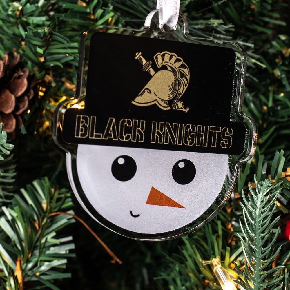 Army West Point Black Knights - Army West Point Snowman Head Ornament