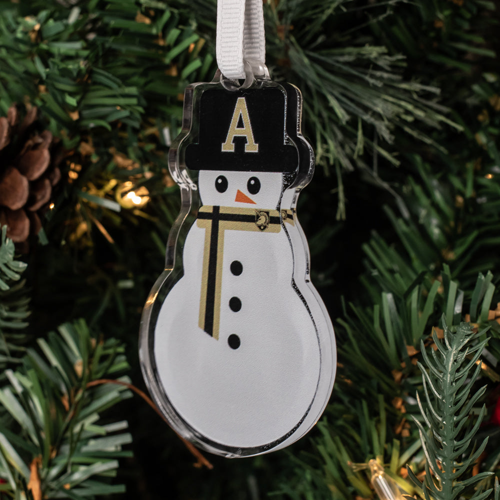 Army West Point Black Knights - Army West Point Snowman Ornament