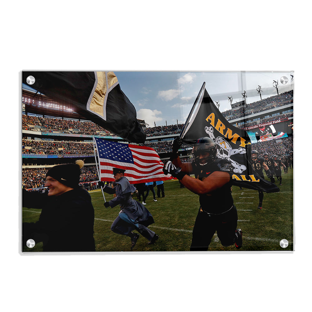 Army West Point Black Knights - Enter Army - College Wall Art #Canvas