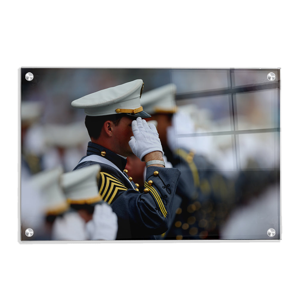 Army West Point Black Knights - Military Salute - College Wall Art #Canvas