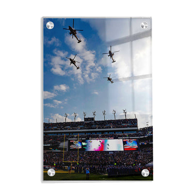 Army West Point Black Knights - Army Fly Over - College Wall Art #Acrylic