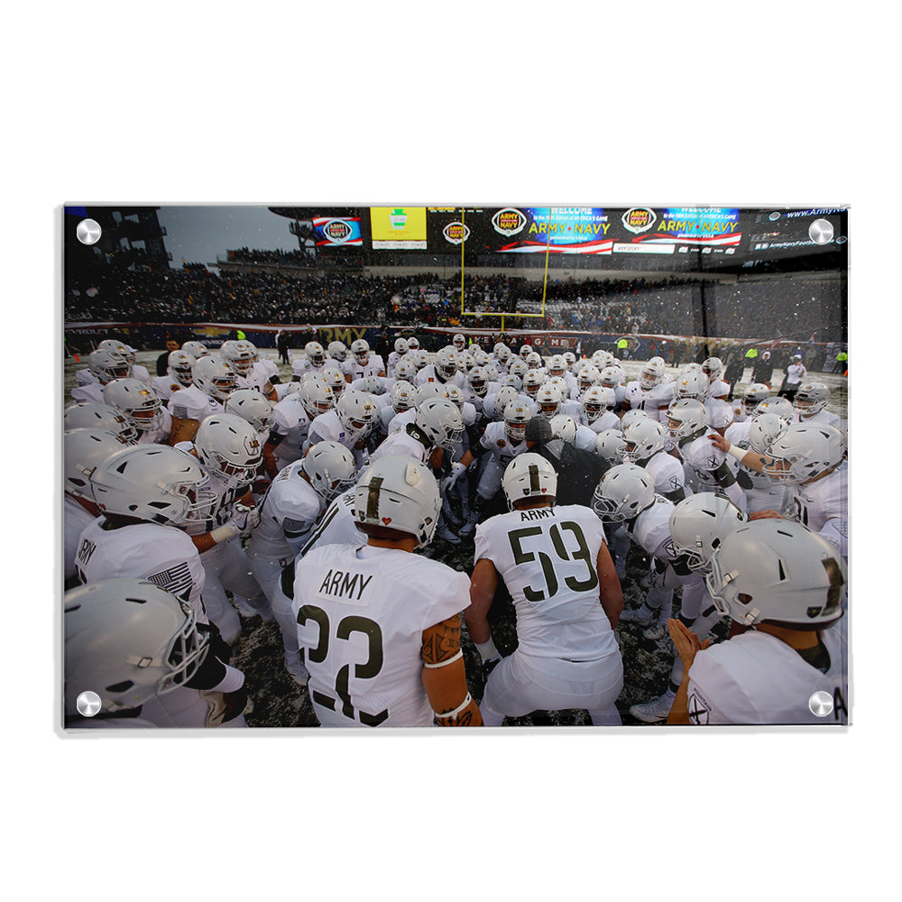 Army West Point Black Knights - Army Navy Snow - College Wall Art #Canvas