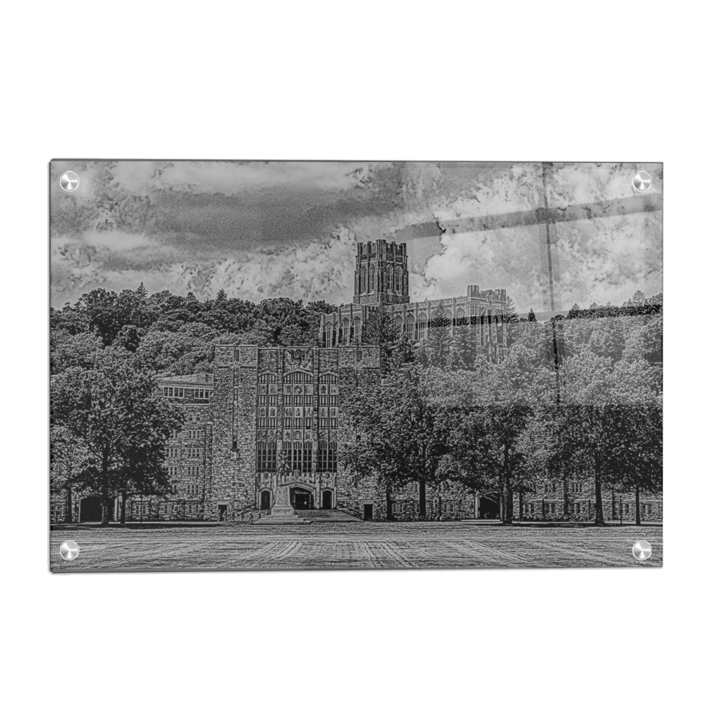 Army West Point Black Knights - West Point Ink Sketch - College Wall Art #Canvas