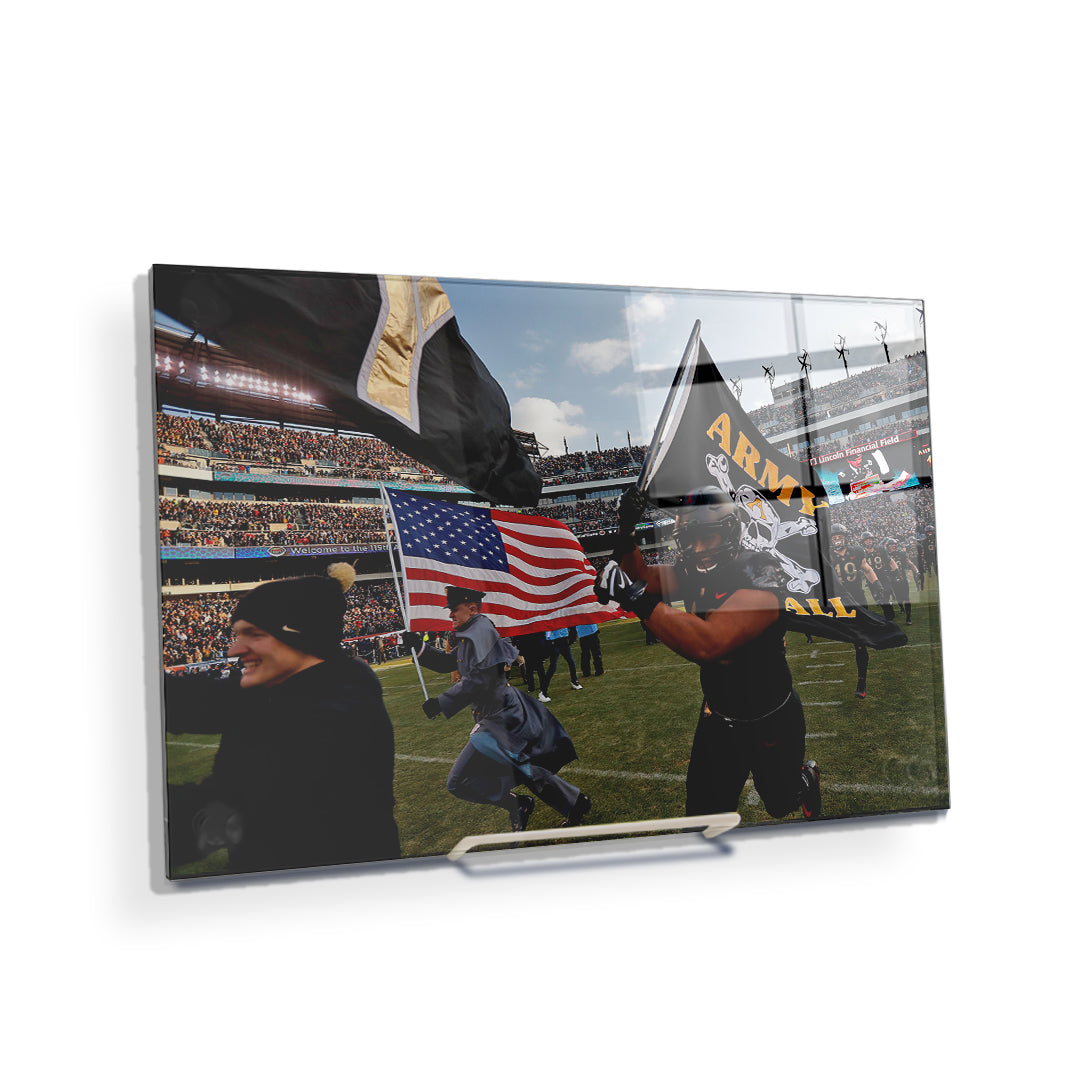 Army West Point Black Knights - Enter Army - College Wall Art #Canvas
