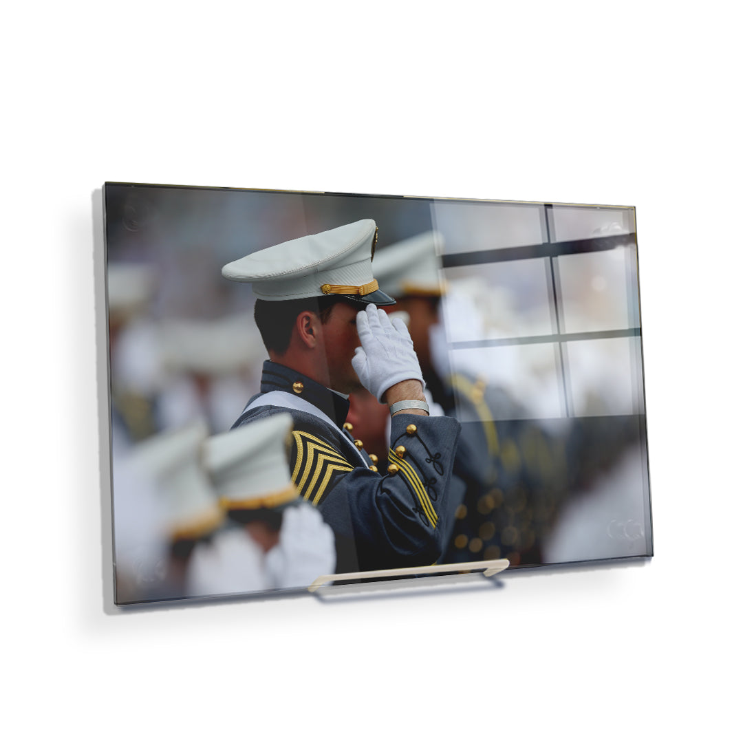 Army West Point Black Knights - Military Salute - College Wall Art #Canvas