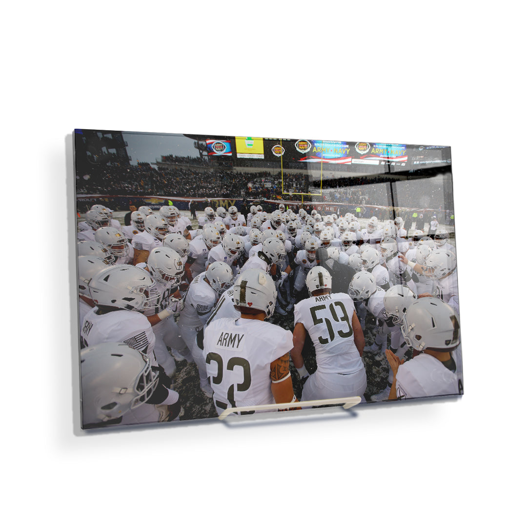 Army West Point Black Knights - Army Navy Snow - College Wall Art #Canvas