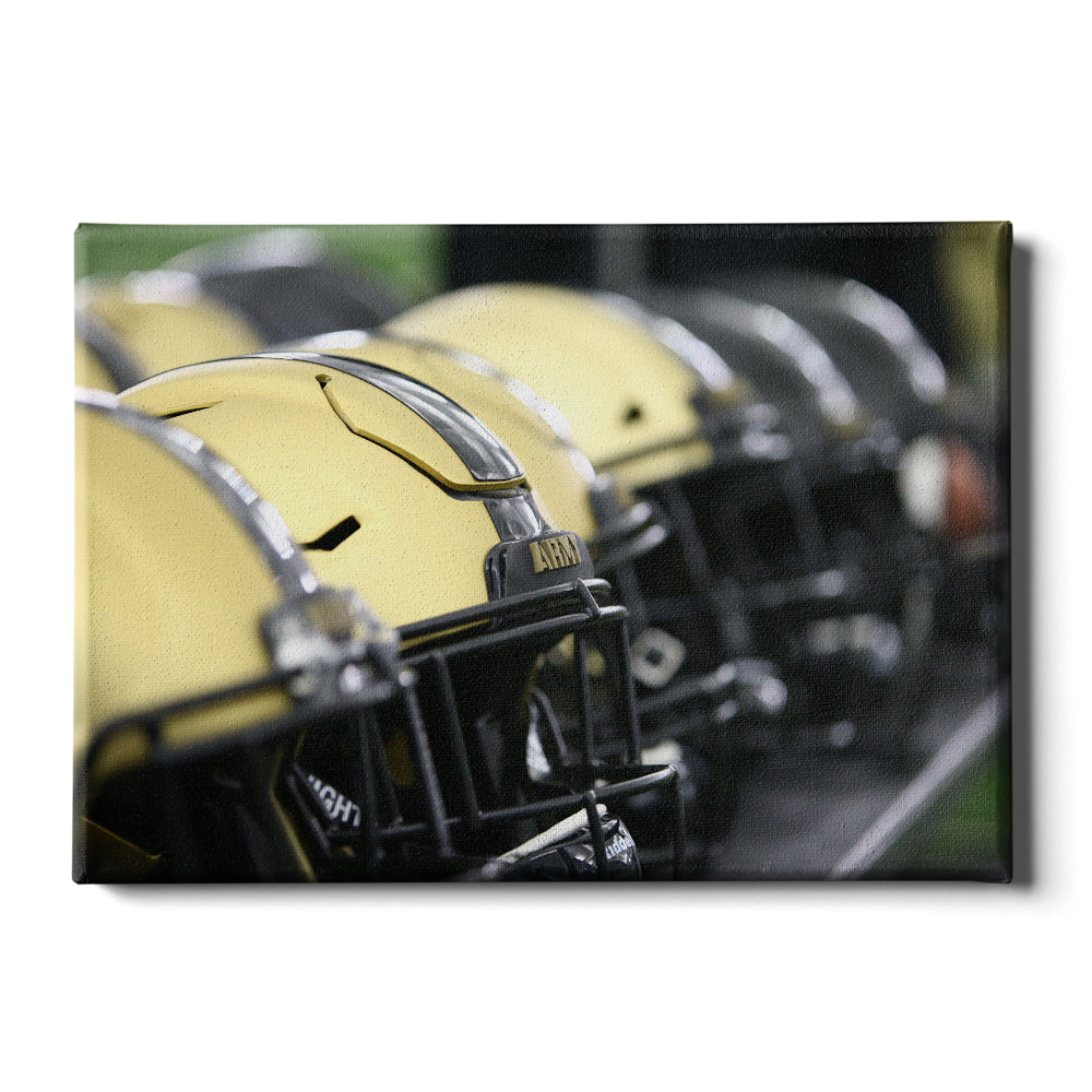 Army West Point Black Knights - Army Helmets - College Wall Art #Canvas