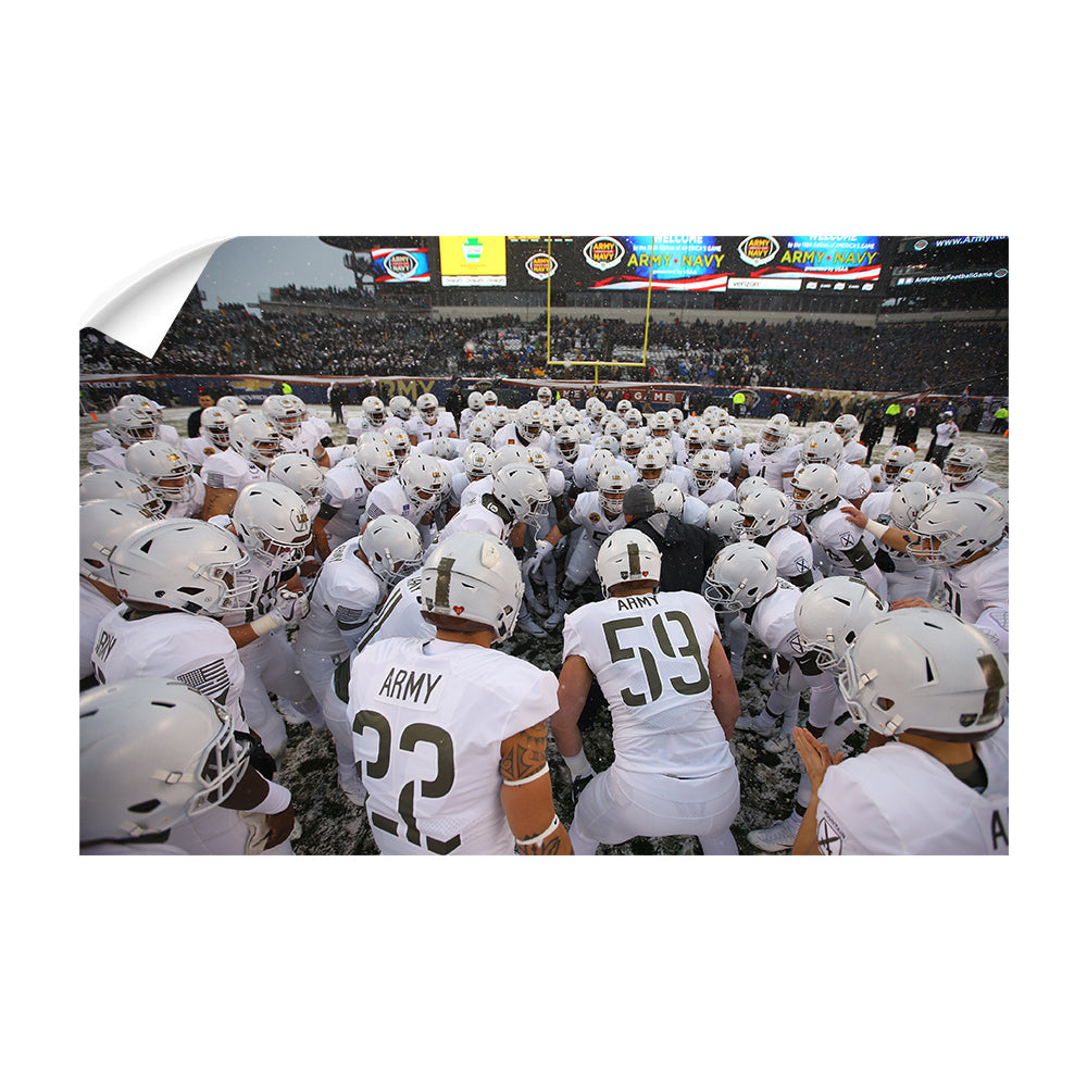 Army West Point Black Knights - Army Navy Snow - College Wall Art #Canvas