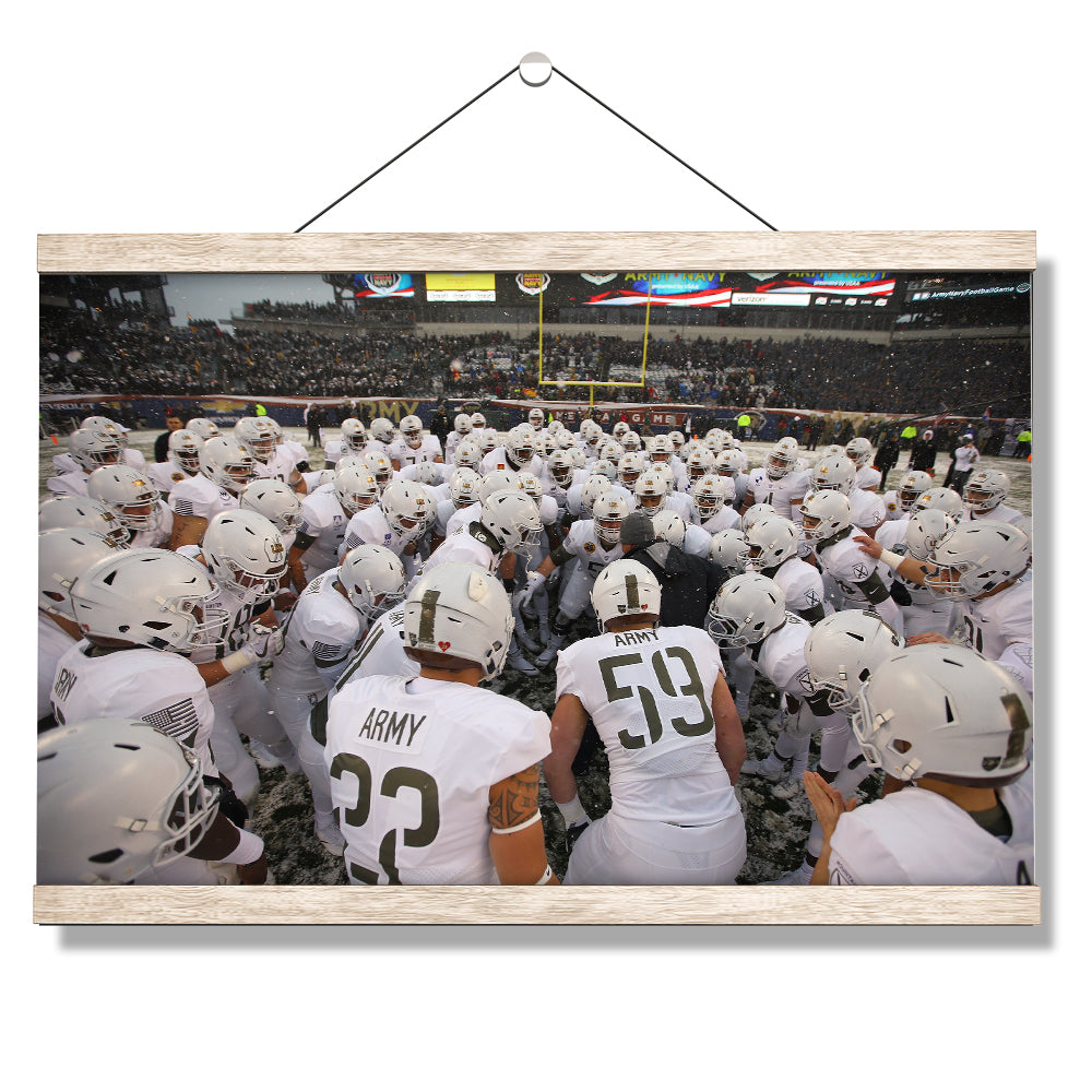 Army West Point Black Knights - Army Navy Snow - College Wall Art #Canvas