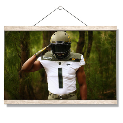 Army West Point Black Knights - Salute Army Green - College Wall Art #Hanging Canvas