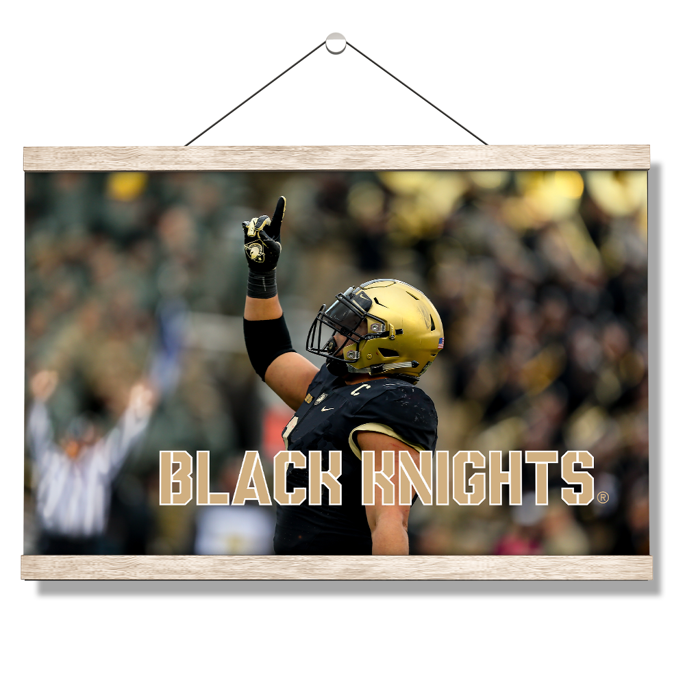 Army West Point Black Knights - Black knights Score - College Wall Art #Canvas