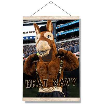 Army West Point Black Knights - Beat Navy Mule - College Wall Art #Hanging Canvas