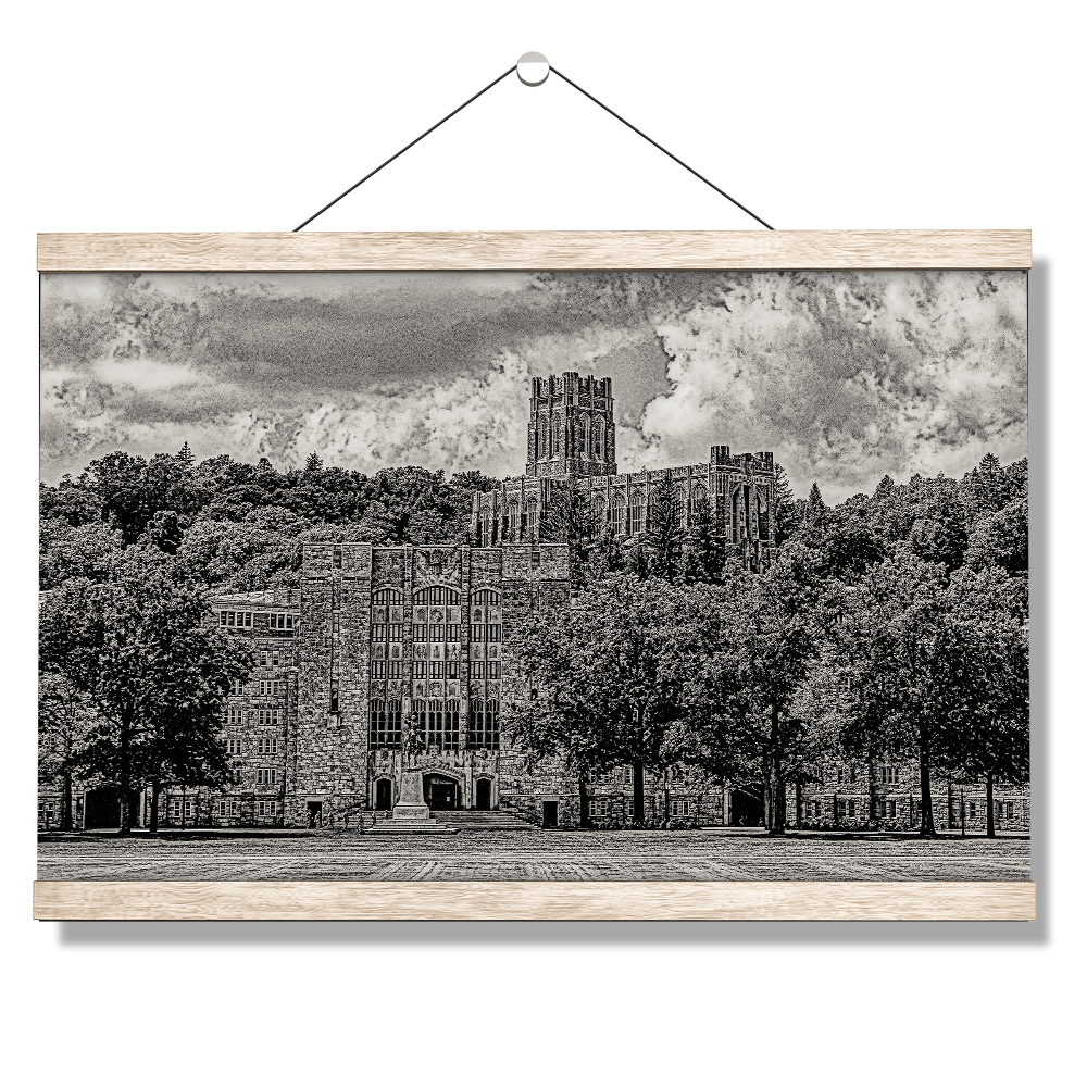 Army West Point Black Knights - West Point Ink Sketch - College Wall Art #Canvas