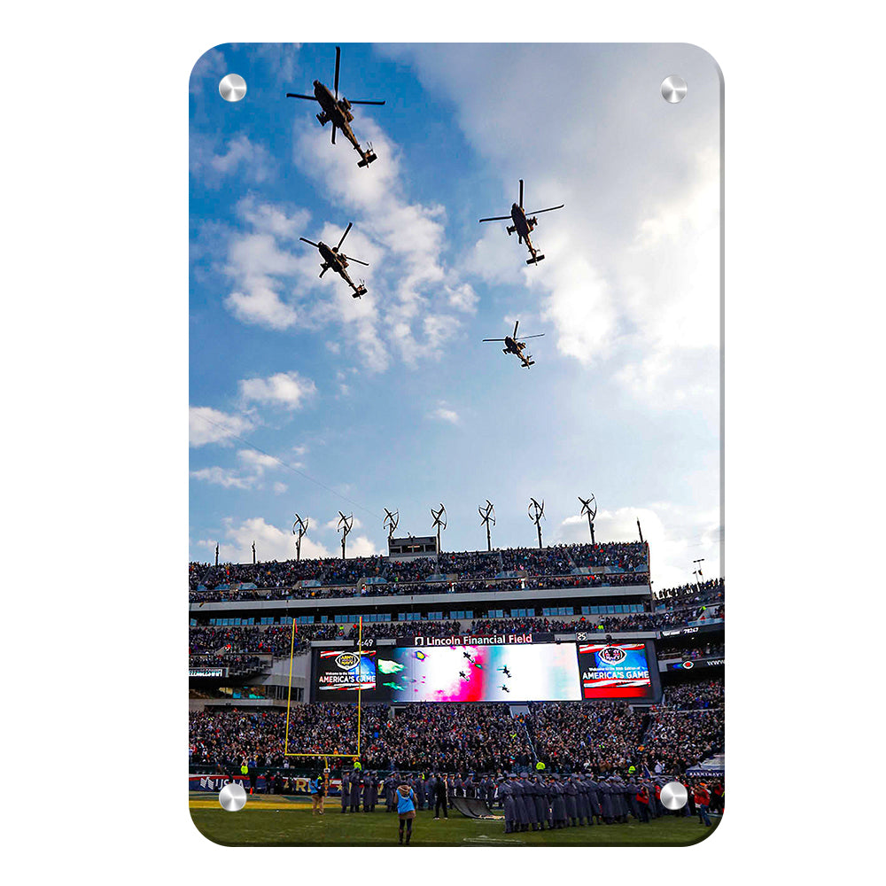 Army West Point Black Knights - Army Fly Over - College Wall Art #Canvas