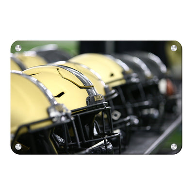 Army West Point Black Knights - Army Helmets - College Wall Art #Metal