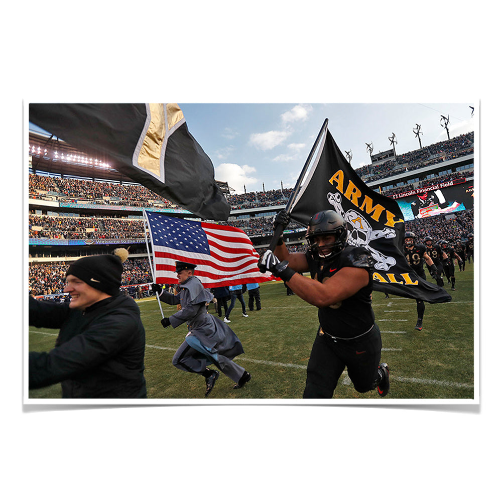Army West Point Black Knights - Enter Army - College Wall Art #Canvas