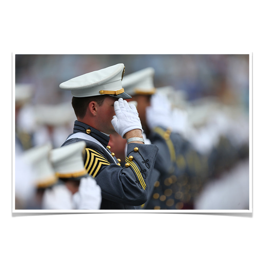 Army West Point Black Knights - Military Salute - College Wall Art #Canvas