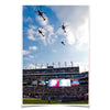 Army West Point Black Knights - Army Fly Over - College Wall Art #Poster
