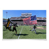 Army West Point Black Knights - Old Glory - College Wall Art #Poster