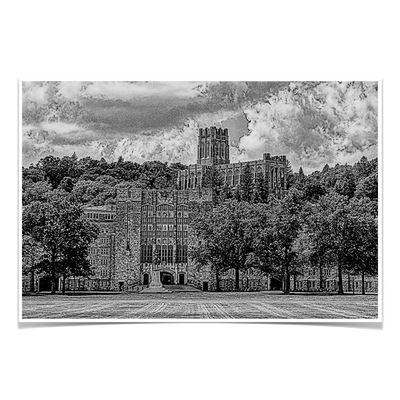 Army West Point Black Knights - West Point Ink Sketch - College Wall Art #Poster