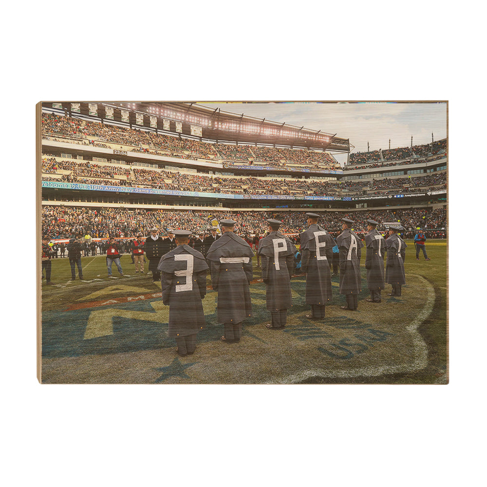 Army West Point Black Knights - 3-Peat! - College Wall Art #Canvas
