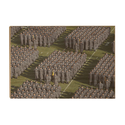 Army West Point Black Knights - Formation - College Wall Art #Wood