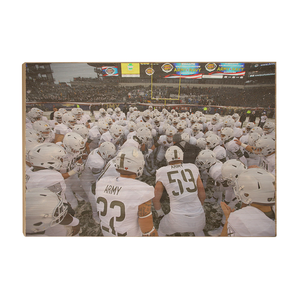 Army West Point Black Knights - Army Navy Snow - College Wall Art #Canvas