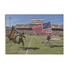 Army West Point Black Knights - Old Glory - College Wall Art #Wood