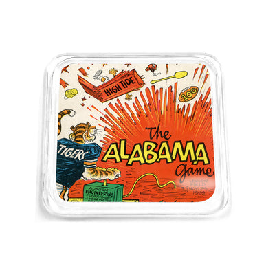 Auburn Tigers - Auburn Football Illustrated the Alabama Game 11.29.69 Drink Coaster