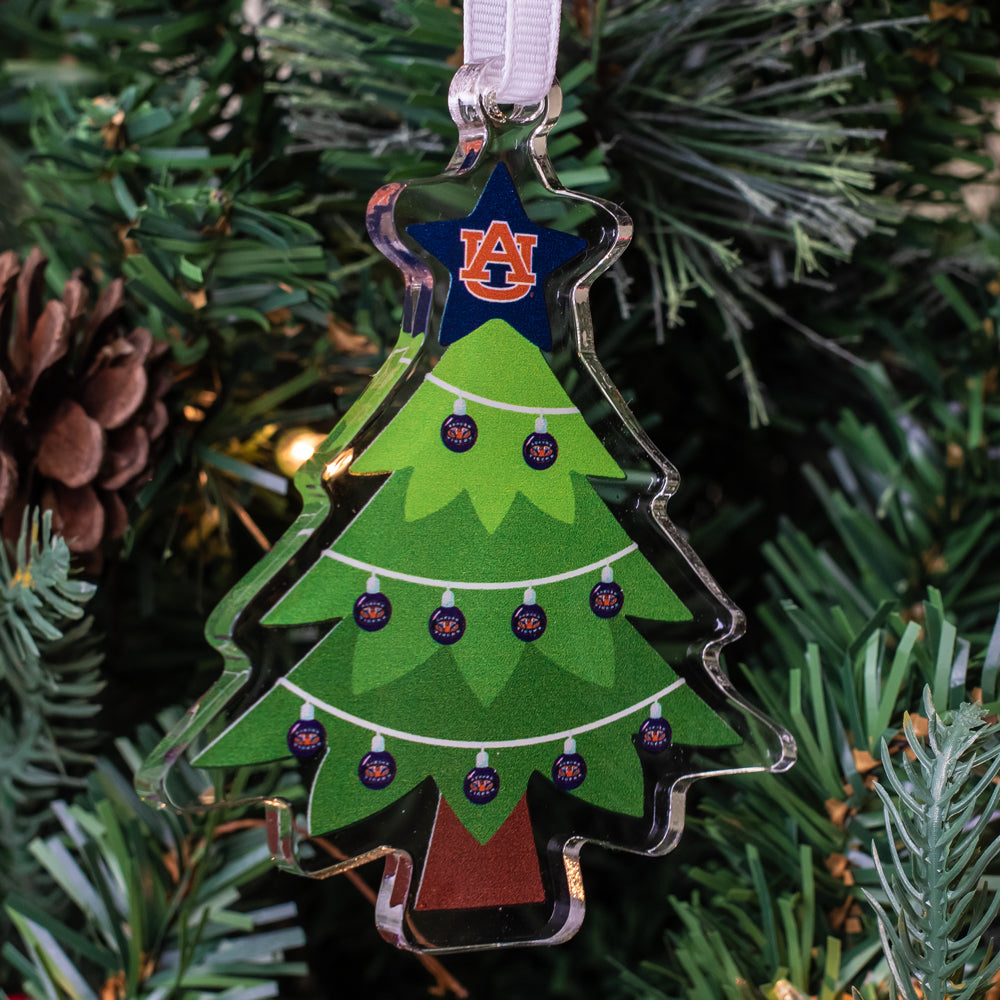 Auburn Tigers - Auburn Christmas Tree Ornament