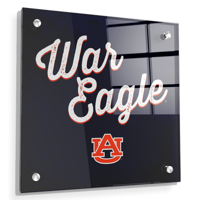 Auburn Tigers - War Eagle Sign - College Wall Art#Acrylic